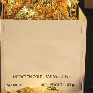 Imitation Gold Schabin Leaf